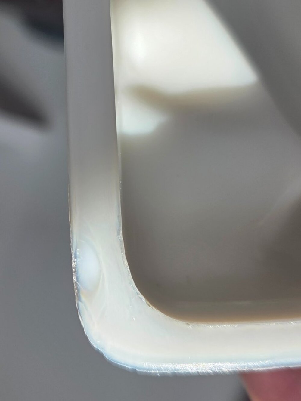 Vintage Milk Glass Hand & Dove Dish - Picture 6 of 9